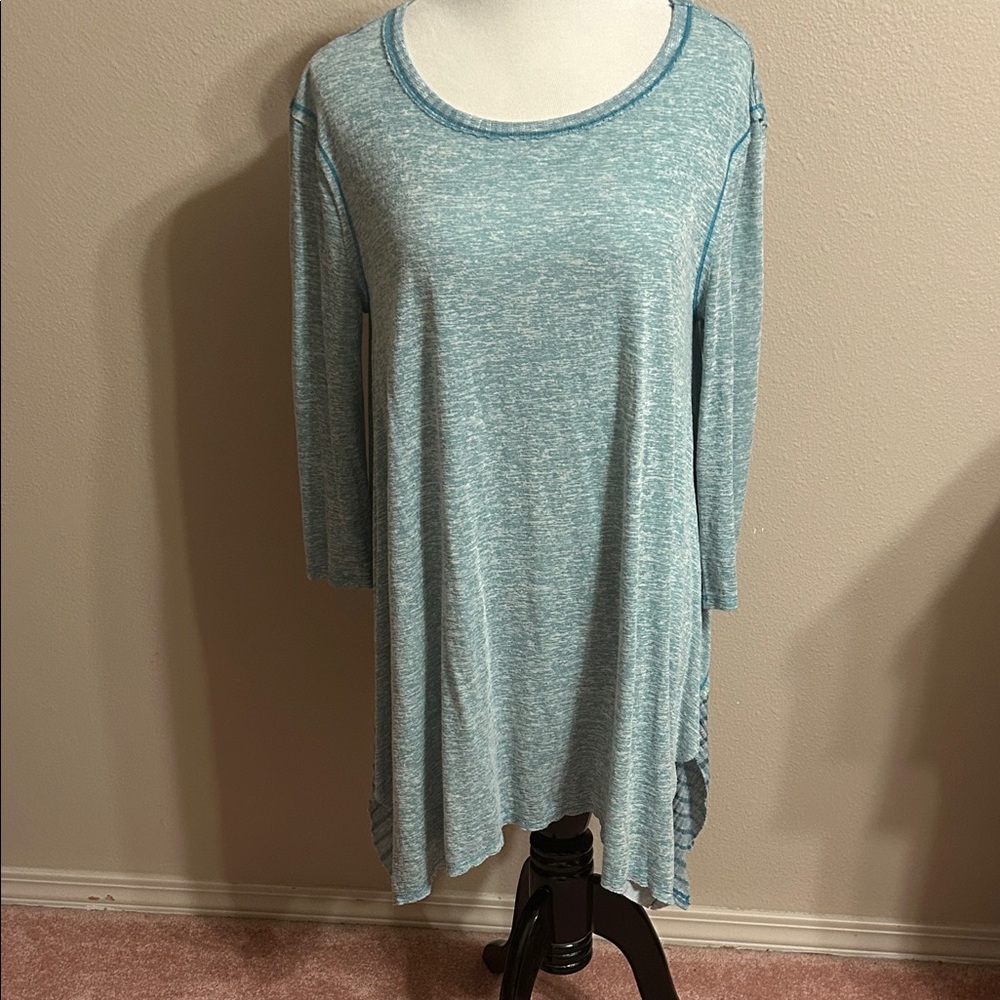 ODDY Sky Blue Women's Tunic Top